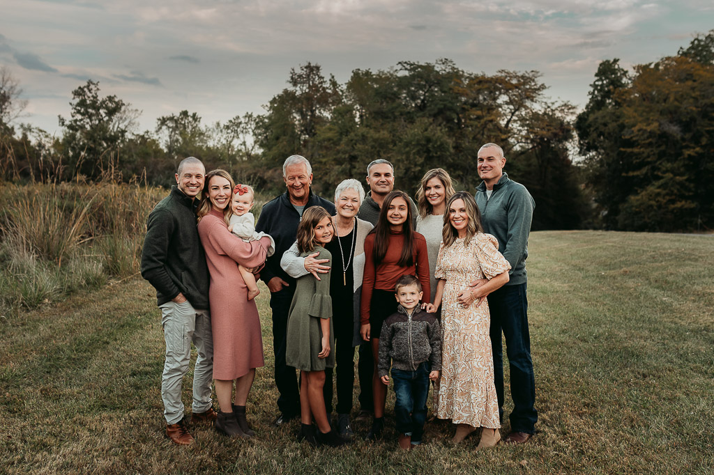 Extended family photography quad cities
